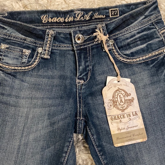 Grace in LA Denim - Grace in LA capris